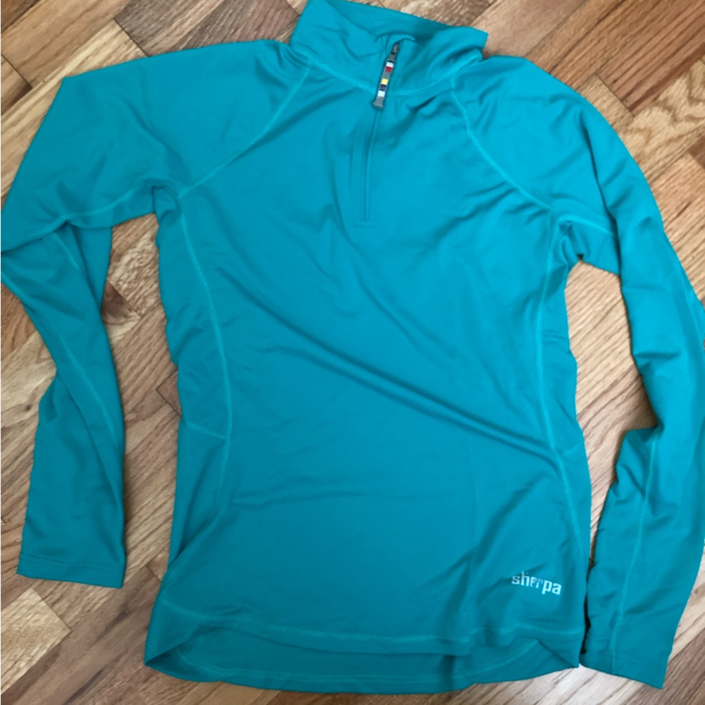 Sherpa Adventure Gear Teal Long Sleeve Pullover